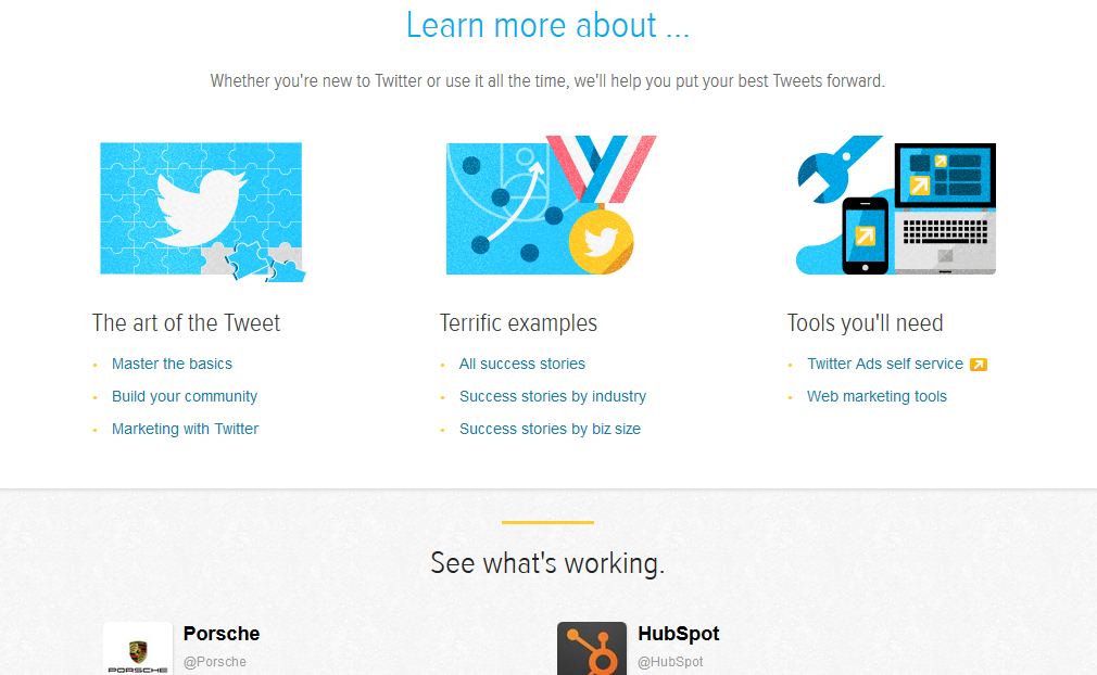 Twitter rediseña su sección para empresas | GaeaPeople