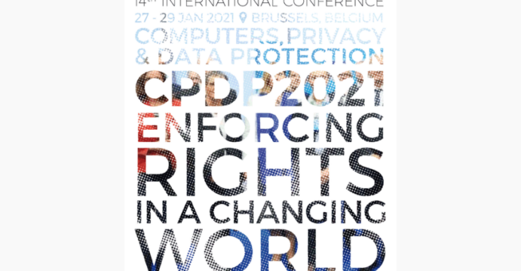 CPDP 2021 Conferencia Internacional Computers, Privacy & Data Protection