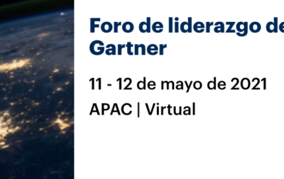 Foro de liderazgo de CIO de Gartner – APAC | Virtual