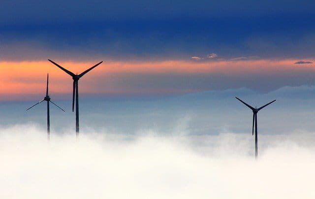Molinos de viento, ingeniería sostenible