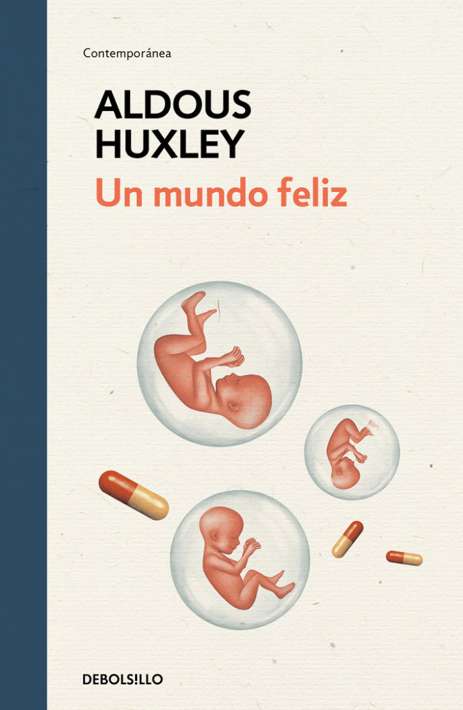 Portada del libro Un Mundo Feliz de Aldous Huxley