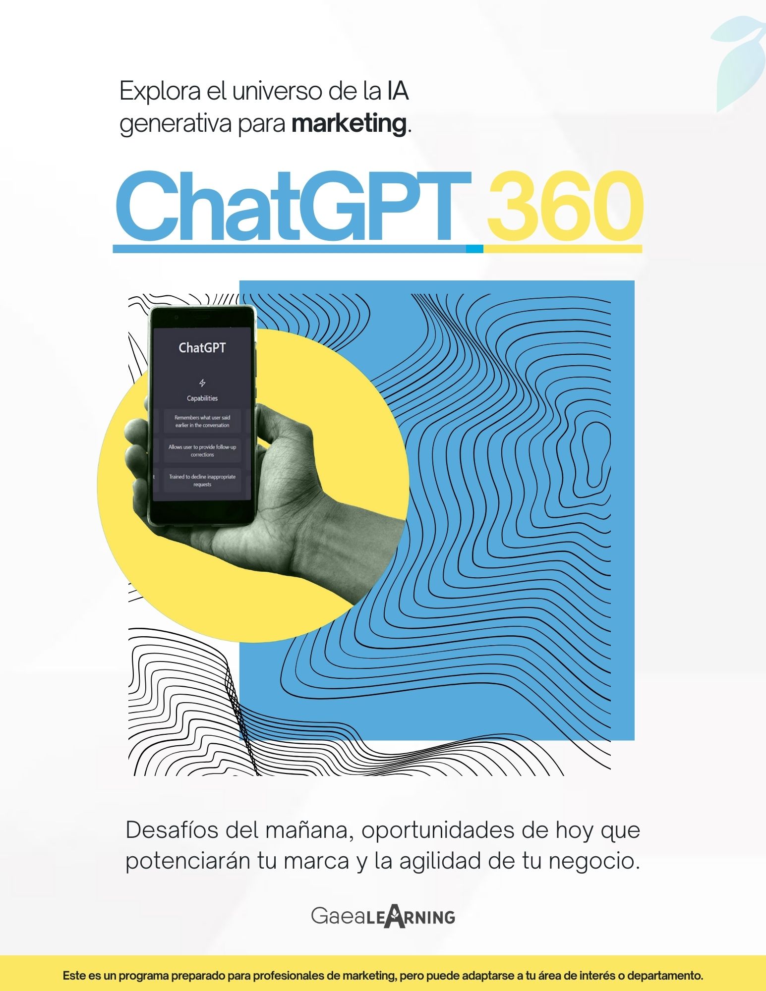 ChatGPT 360: Explora el universo de la IA generativa para marketing
