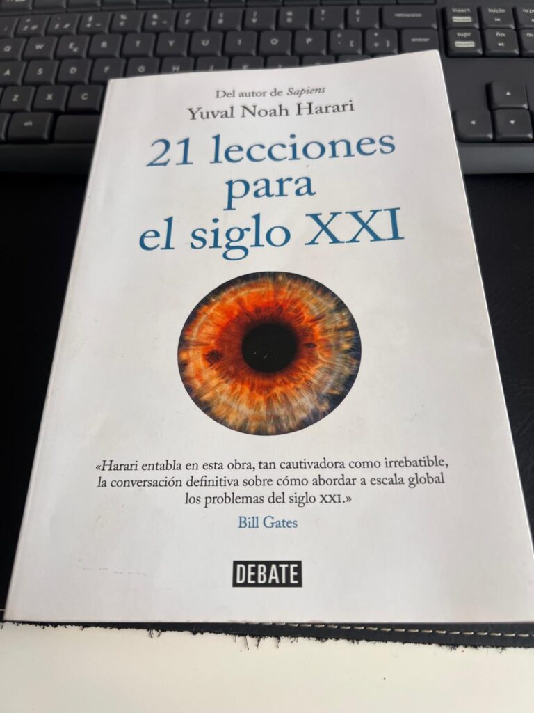 Libro de Yuval Noah Harari: 21 lecciones para el siglo XXI